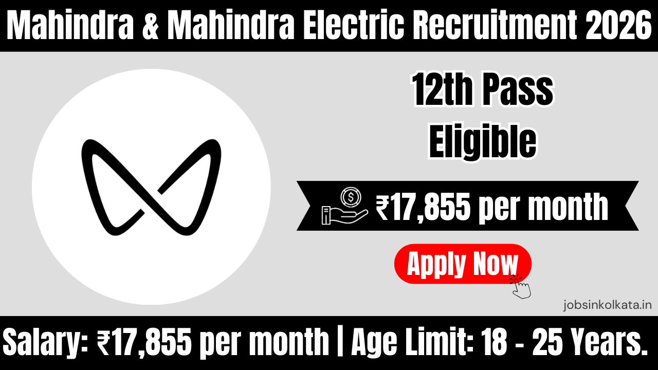 Mahindra & Mahindra Electric Aggregate Recruitment 2026 | HSC Pass NAPS Jobs in Chakan | Salary ₹18,055 per Month