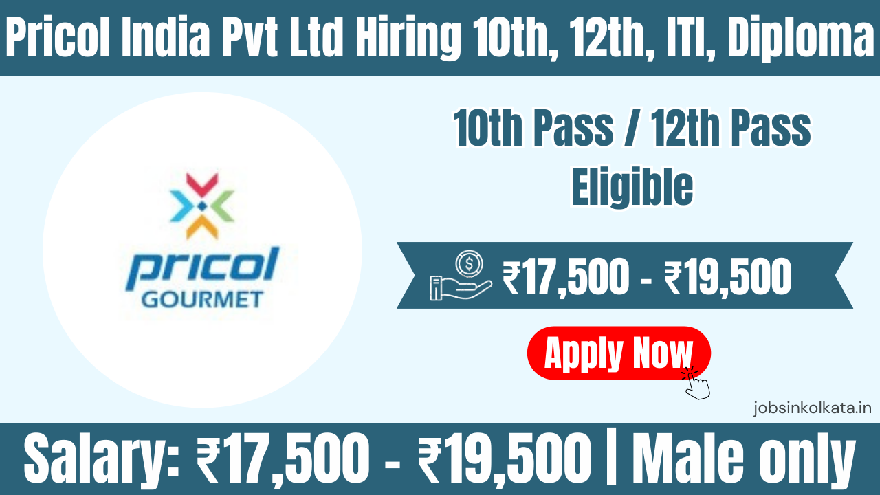 Automotive Assembly Operator Jobs 2026 in Pune | Pricol India Pvt Ltd Hiring 10th, 12th, ITI, Diploma Candidates