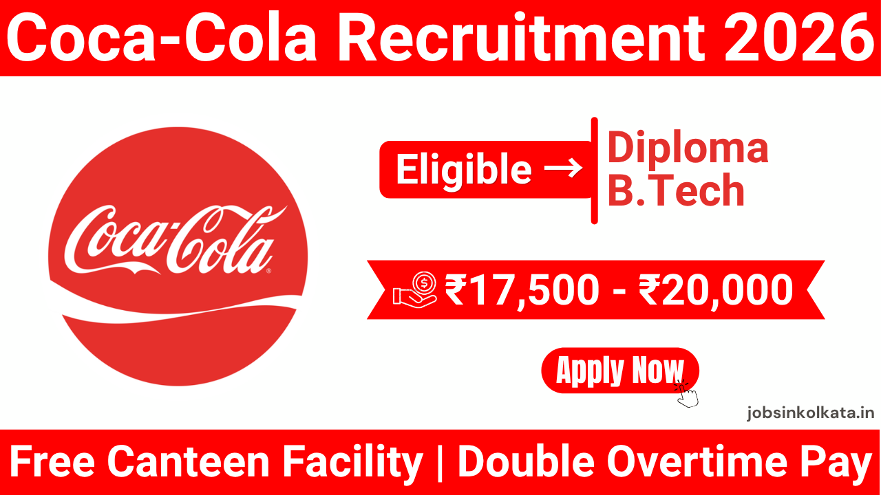 Coca-Cola Recruitment 2026 – Diploma Mechanical, Fire Safety & BTech Food Jobs in Pune