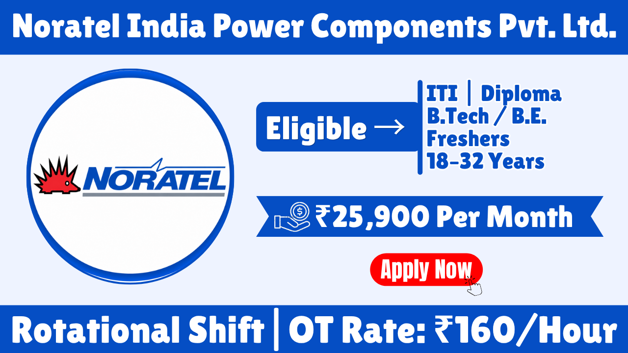 Noratel India Power Components Pvt. Ltd. NATS Recruitment 2026 | Production, Quality & Maintenance Jobs in Bengaluru