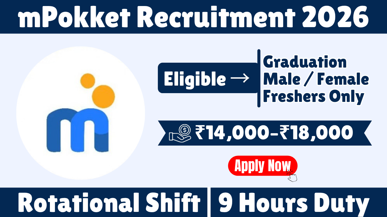 mPokket Recruitment 2026 – Onboarding Executive Jobs in Kolkata | ₹14,000–₹18,000 Salary